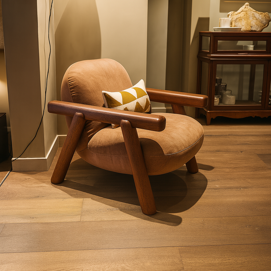 Fauteuil Bo eikenhout