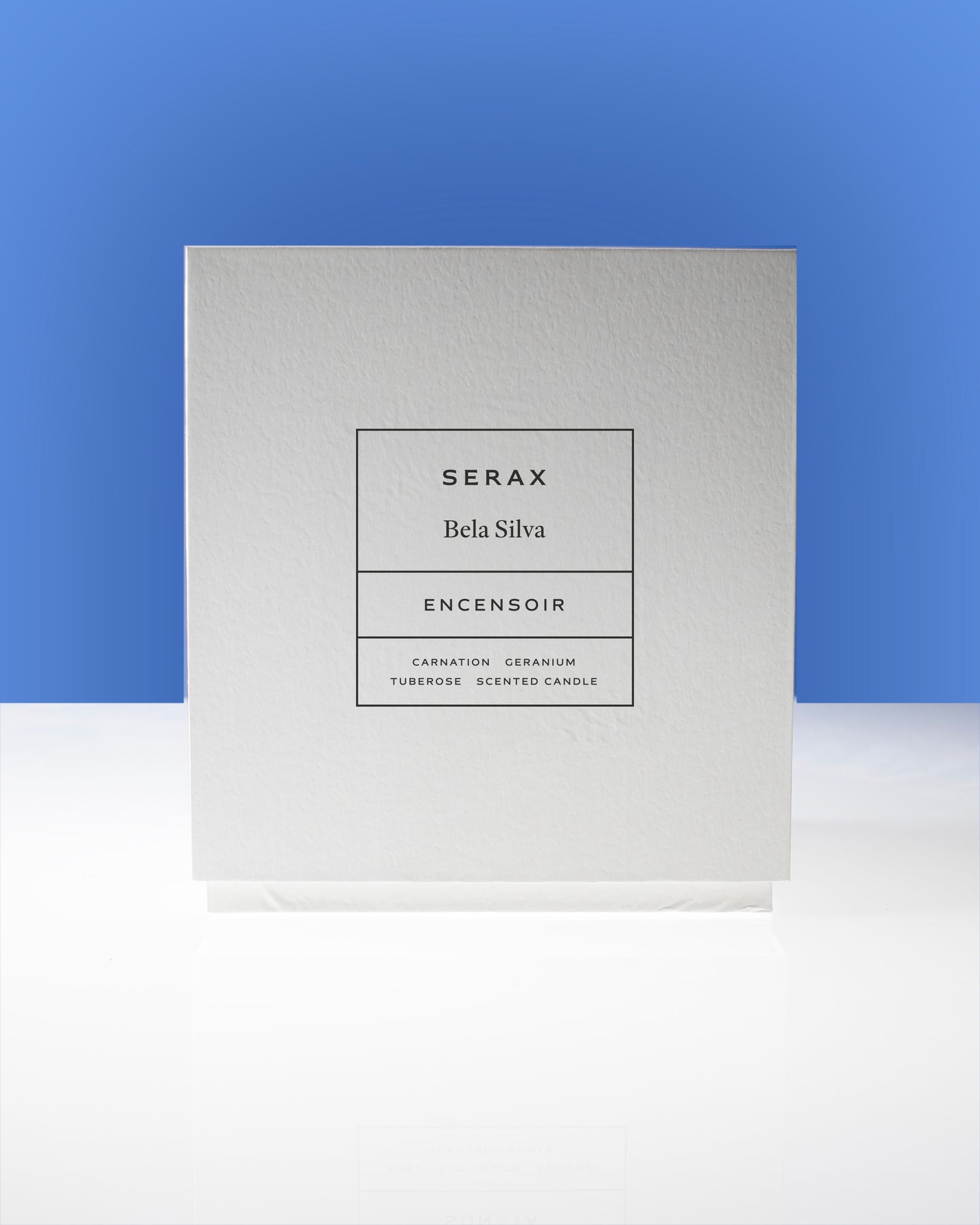 doosje serax en Bela Silva handgemaakte sojakaarsen. geurkaarsen M