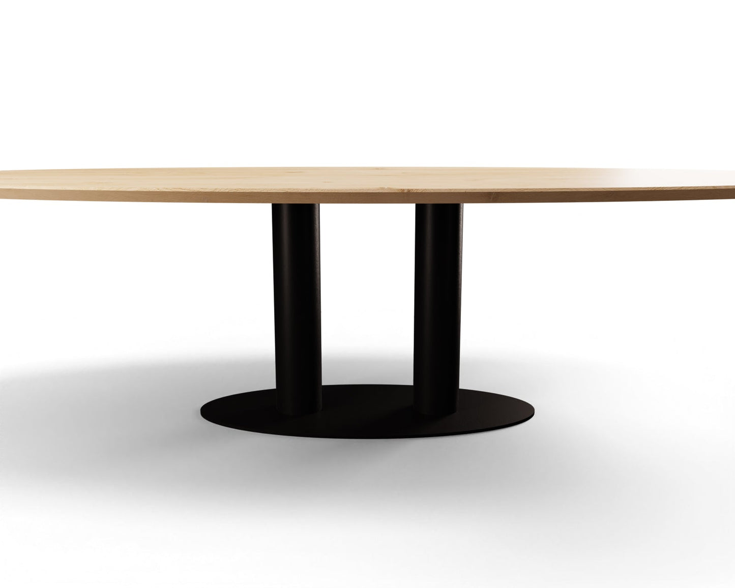 Eettafel Ovide halve ovaal eiken