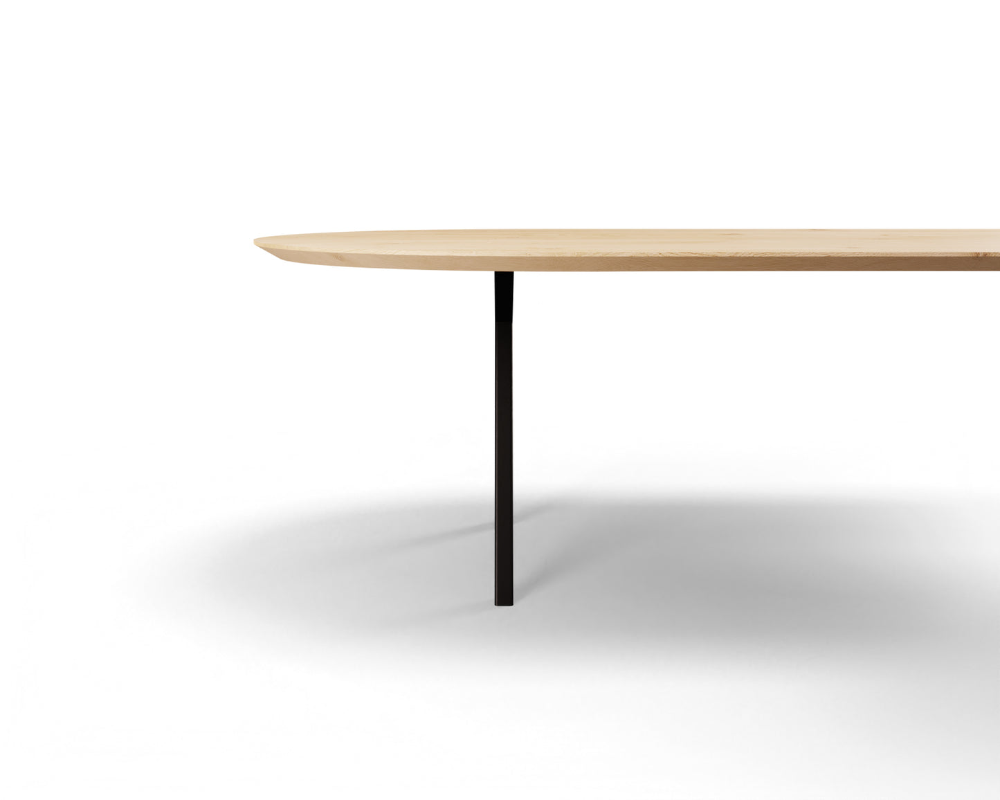 Eettafel Lazare halve cirkel eiken