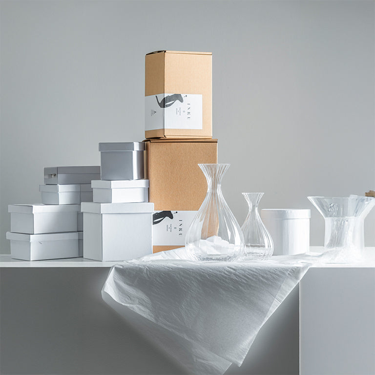 Serax Inku Karaf L Geribbeld