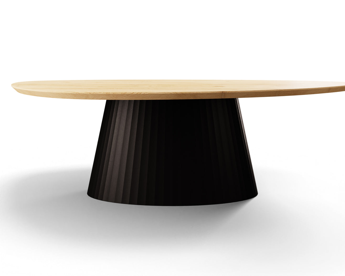 Eettafel Ebo kiezel eiken