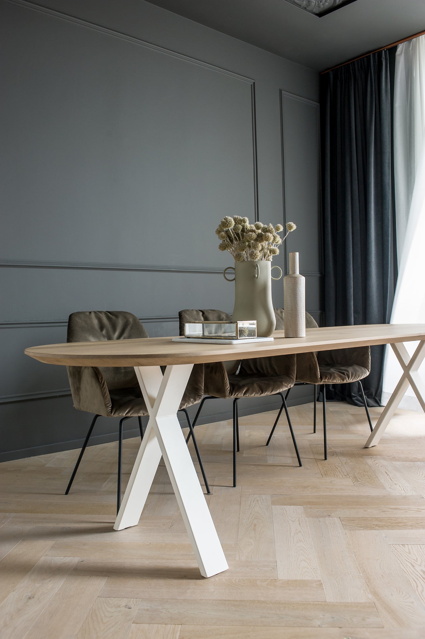 Eettafel Mano rechthoekig eiken