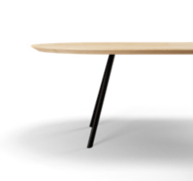 Eettafel Cabanne ovaal eiken