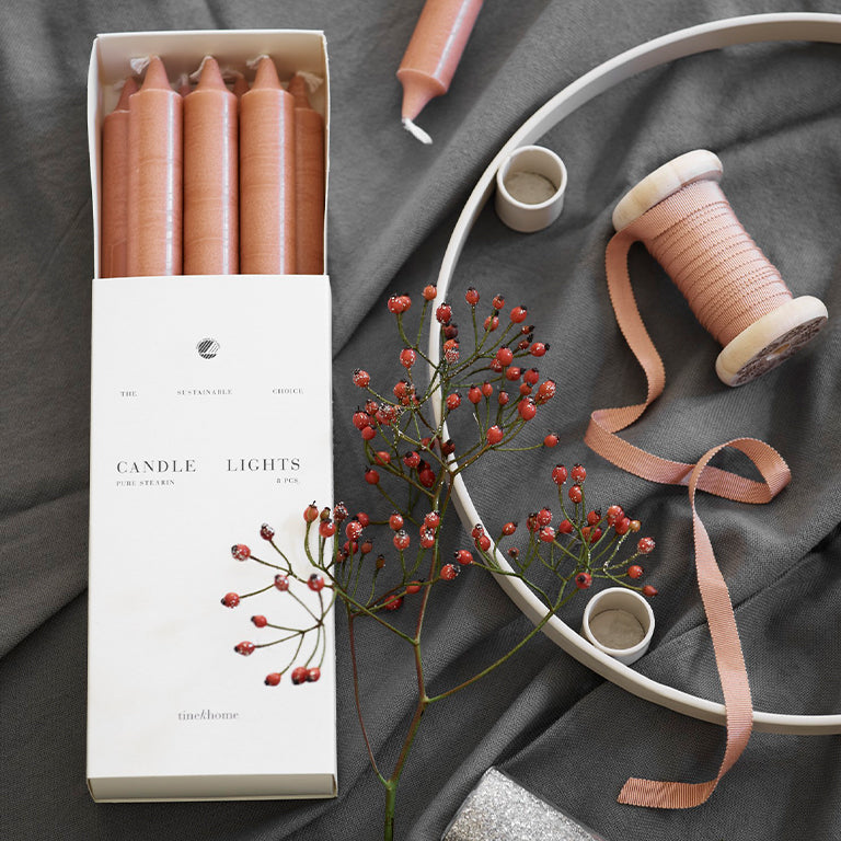 diner kaarsen van tinek kaarsen set van 8