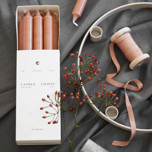 diner kaarsen van tinek kaarsen set van 8