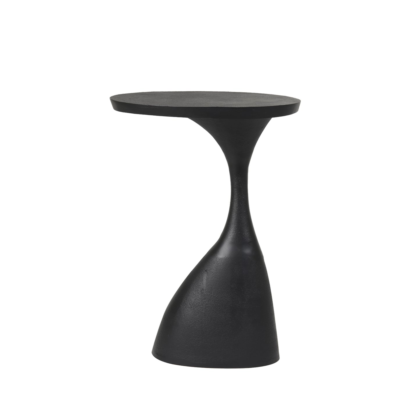 Bijzettafel mat zwart 40x33x55
