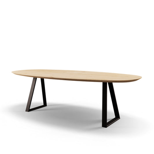 Eettafel Caro Deens ovaal eiken
