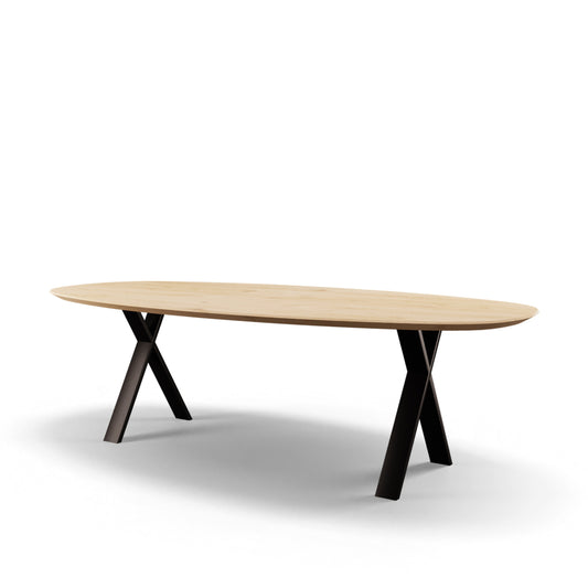 Eettafel Mano Deens ovaal eiken