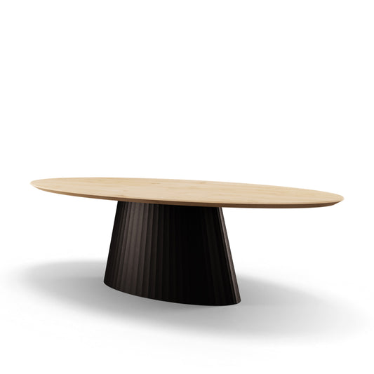 Eettafel Ebo ovaal eiken