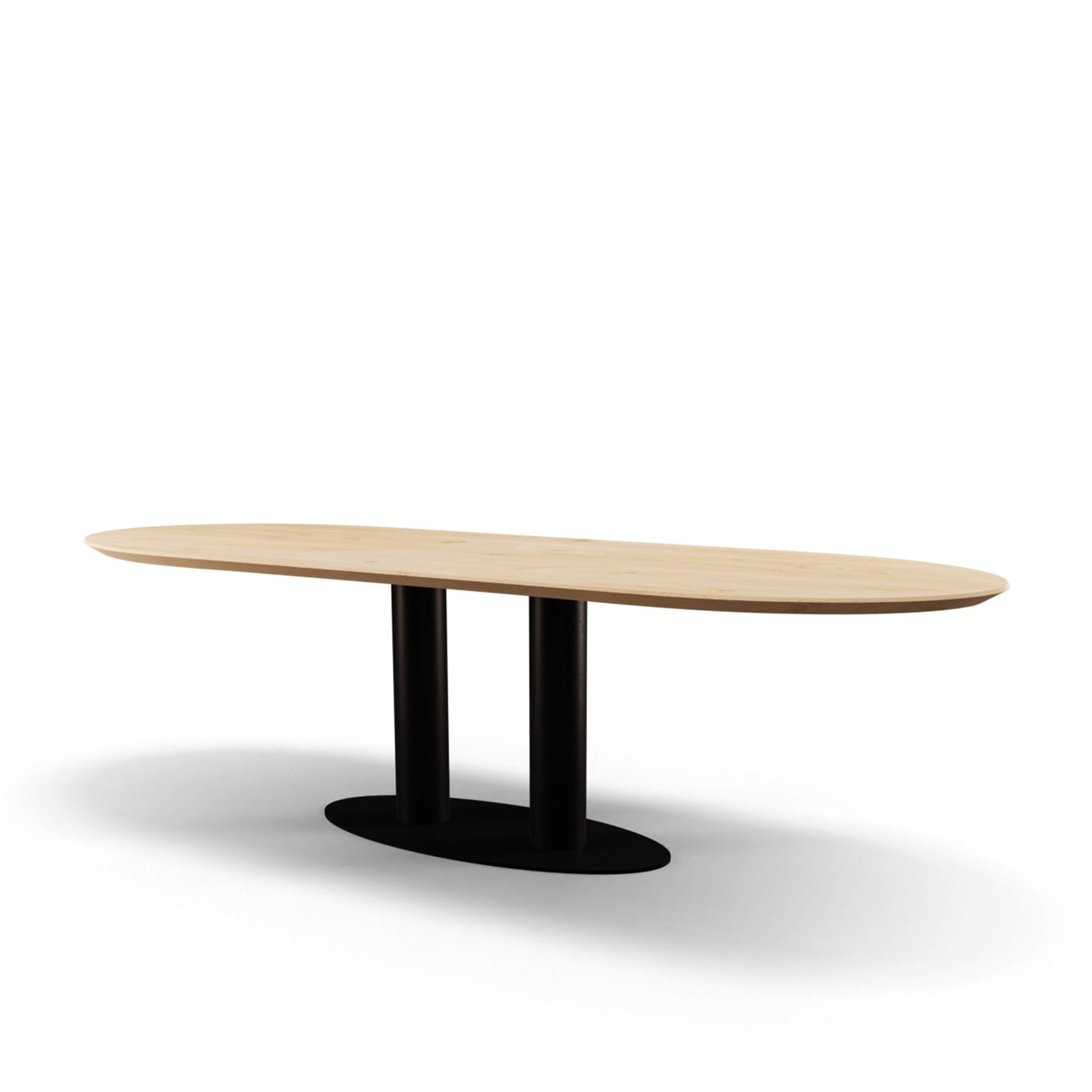 Eettafel Ovide halve cirkel eiken