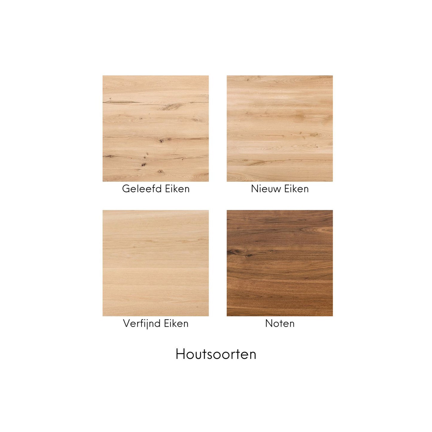 Eettafel Belair rechthoekig eiken