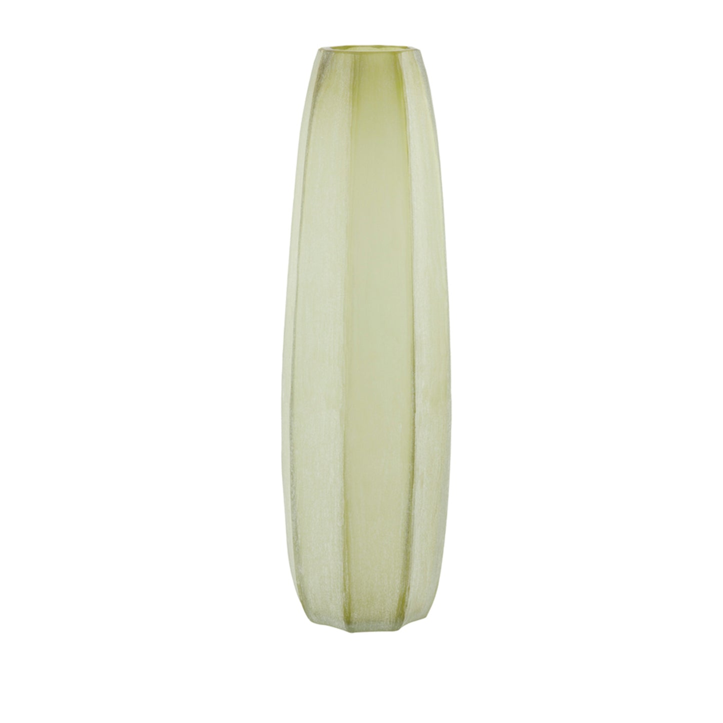 Vaas olijf groen 17x60