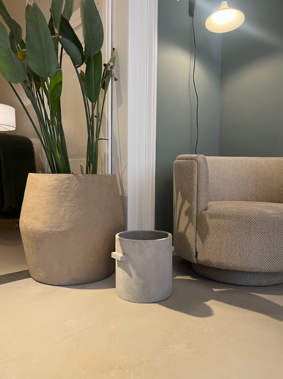 Serax Concrete plantenpot grijs