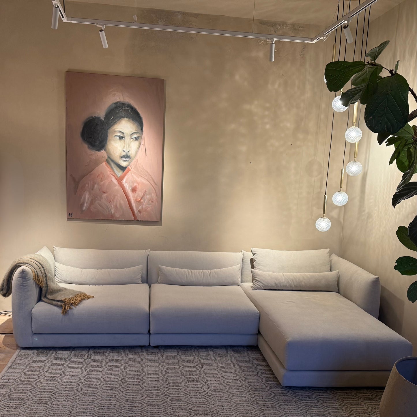 L’Authentique Bank Sem showmodel zandkleur