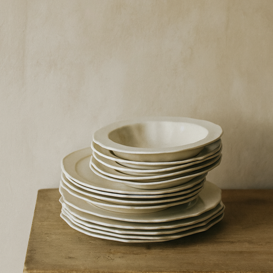 Silhouette dinerset 12-delig wit | Sergio Herman