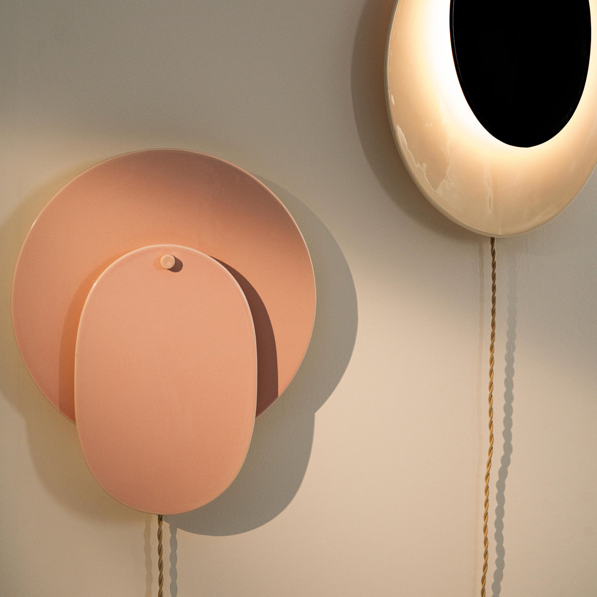 Serax Wandlamp 01 roze Nebula