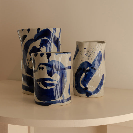 Serax Sophia Vaas S – Blauw Marie Michielssen