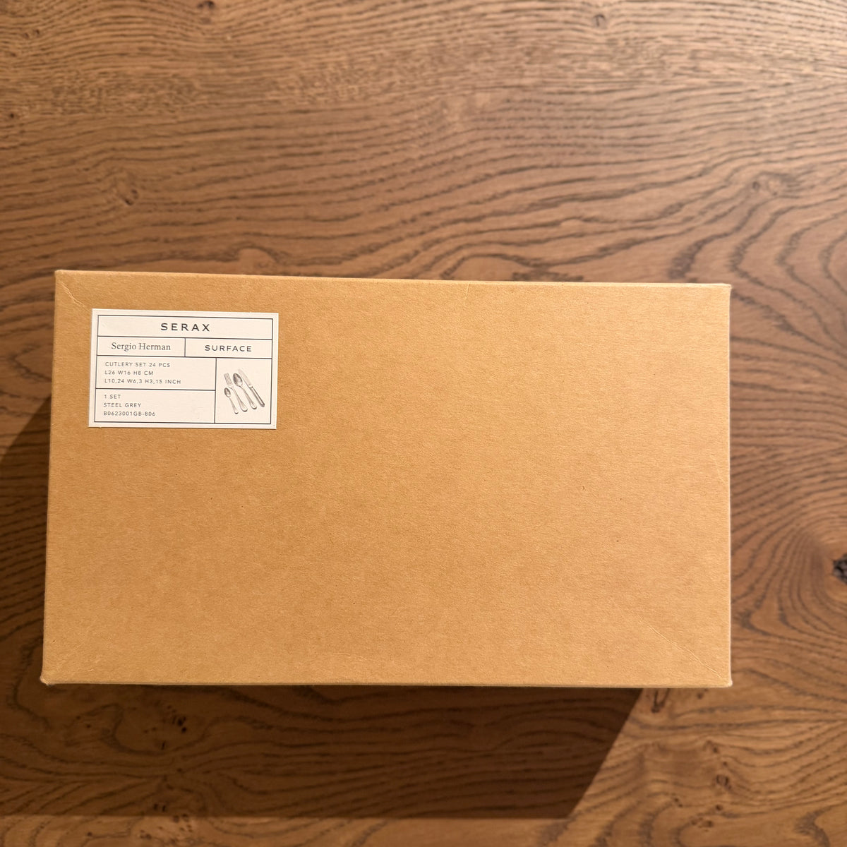 Serax Surface Bestekset 24-delig – Sergio Herman
