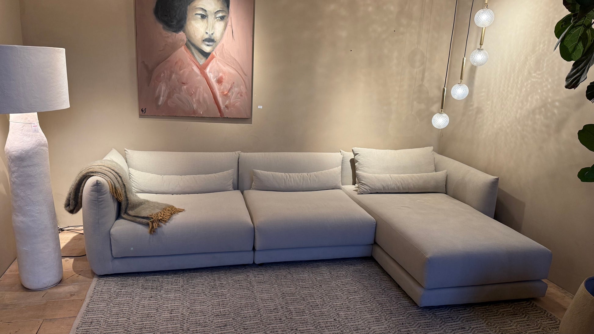 L’Authentique Bank Sem showmodel zandkleur