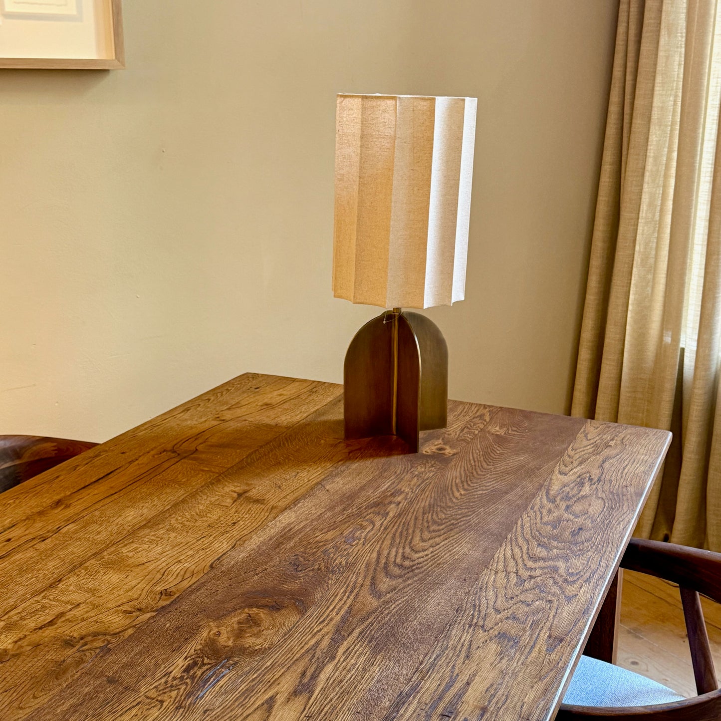Authentieke oude boeren eettafel