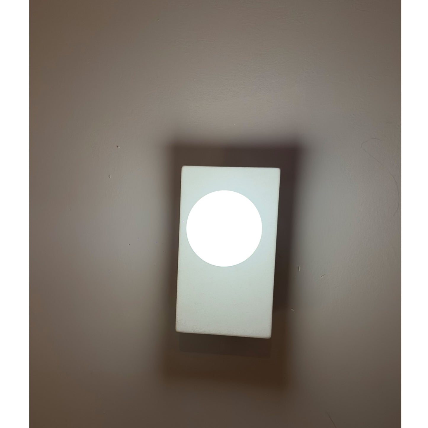Wandlamp LAN wit marmer