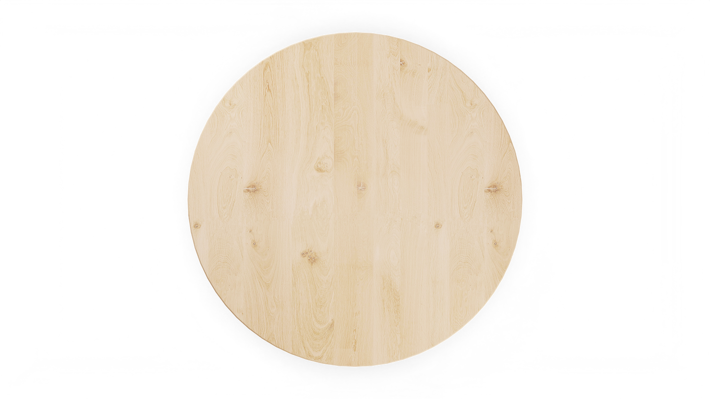 Eettafel Base rond eiken