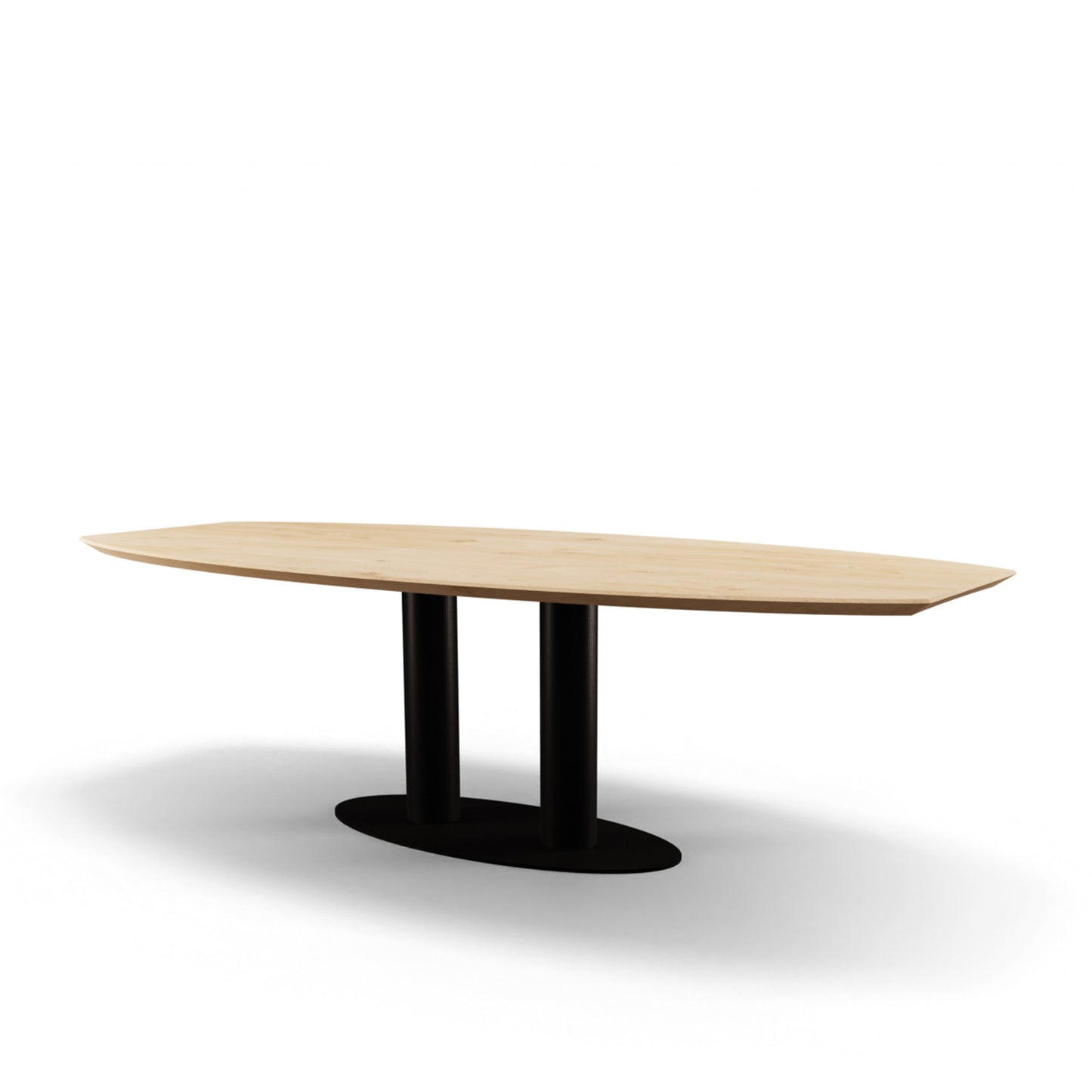 Eettafel Ovide halve ovaal eiken