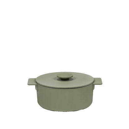 Serax pan M gietijzer groen. groene potten pan