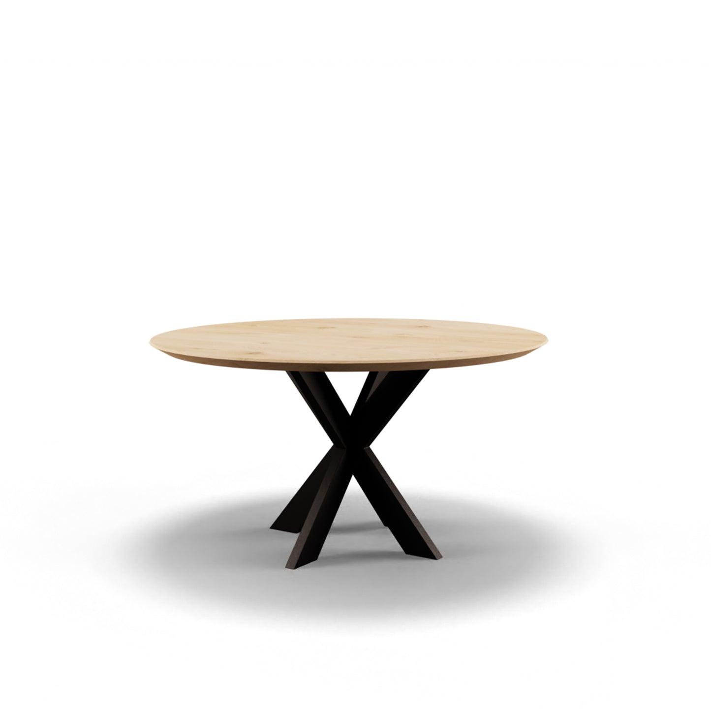 Eettafel Abate rond eiken